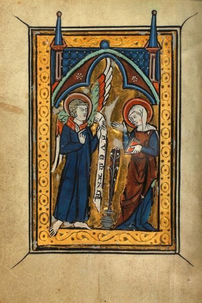 Manuscrit Enlumin Du Xiiie Si Cle Psautier Biblique Flandres Ou