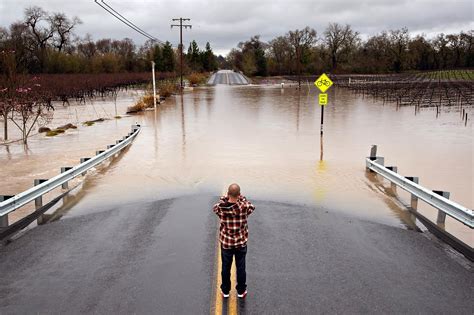 Russian River reaches flood stage — evacuations ordered