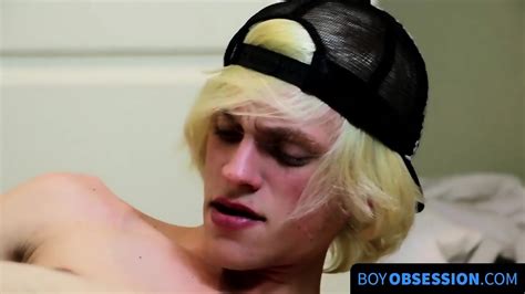 Kayden Alexander A Horny Blonde Jacks His Heavy Rod