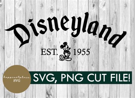 Disneyland Est 1955 Disney Trip Svg For Personal And Commercial Uses