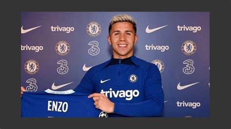 Enzo Fern Ndez Ya Se Puso La Pilcha Del Chelsea Y El Club Le Dio Una