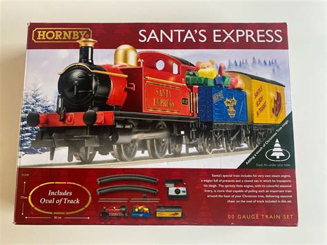 Hornby R R M Santa S Express Christmas Train Set Oo Gauge