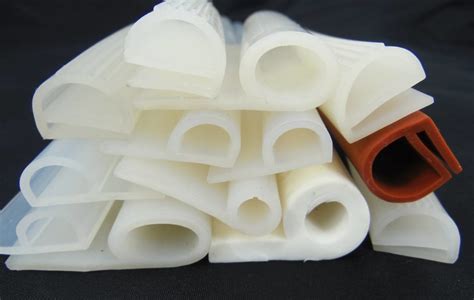 100 Pure Silicone Silicone Rubber Profile Silicone Strip High