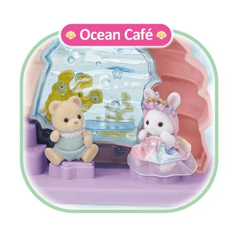 Baby Mermaid Castle Sylvanian Families