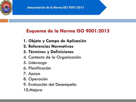 Interpretacion Iso 90012015 Paso A Paso Ppt