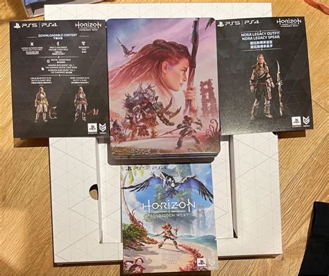 Ps5 光碟版 With Digital Game 地平線 西域禁地 限量版dlc Horizon Forbidden West Collectors Edition 電子遊戲