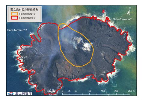 Culture Volcan Que Devient Le Niijima Nishino Shima