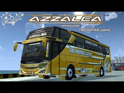 AZZALEA Reborn Tri Putra Jaya Share Livery Mod Jetbus 3 Mod By