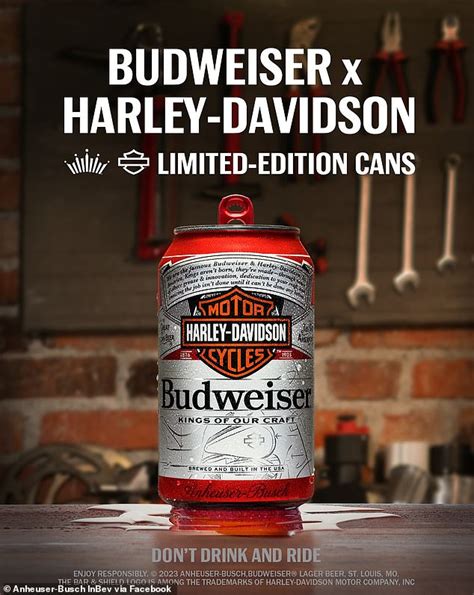 Budweiser Teams Up With Harley Davidson For Very Manly New Advert As