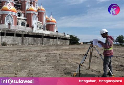 Pembangunan Masjid Kubah 99 Asmaul Husna Makassar Dilanjutkan Gubernur