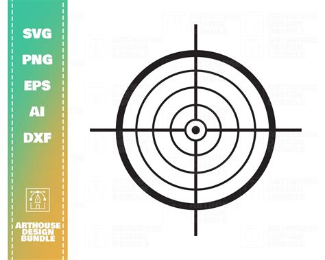 Ziel übung Svg Shooting Svg Firing Range Svg Target Svg Etsy