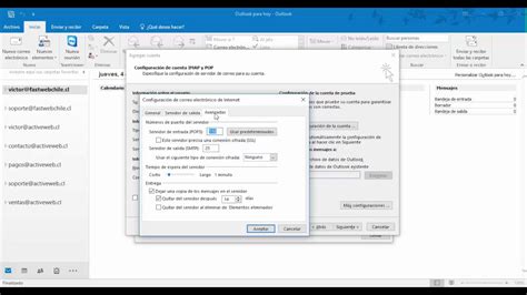 Configurar Correos En Outlook 2016 YouTube