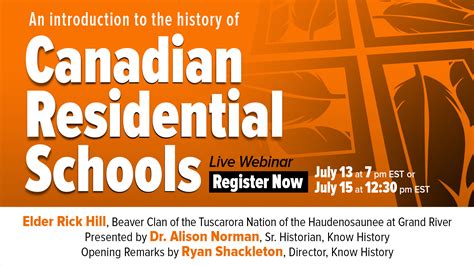 An introduction to Canadian Residential Schools — Know Indigenous History