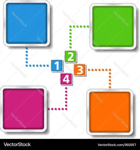 Diagram template Royalty Free Vector Image - VectorStock