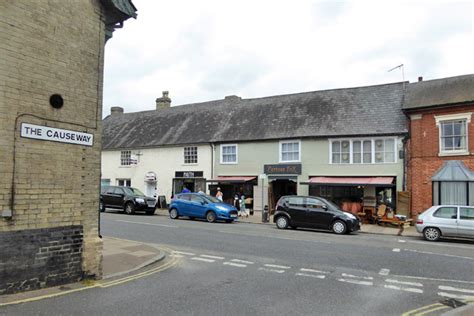 High Street Shops Needham Market Robin Webster Geograph Britain