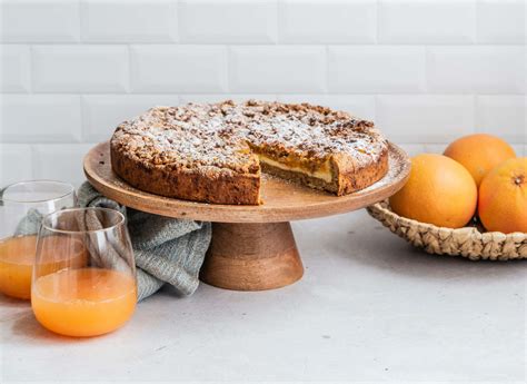 Crostata Di Farro Con Robiola E Marmellata Di Arance Cucina Naturale