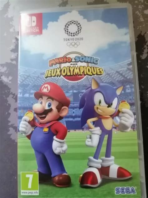 MARIO Et Sonic Aux Jeux Olympiques Tokyo 2020 Jeu Nintendo Switch