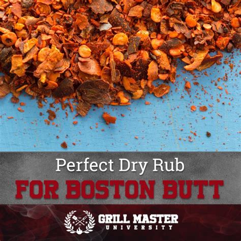 Pork Butt Rub Perfect Recipe For A Boston Butt Dry Rub