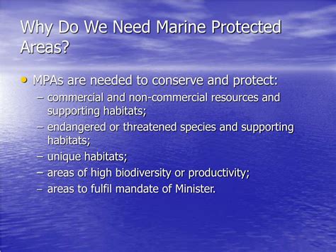 Ppt Marine Protected Areas Powerpoint Presentation Free Download