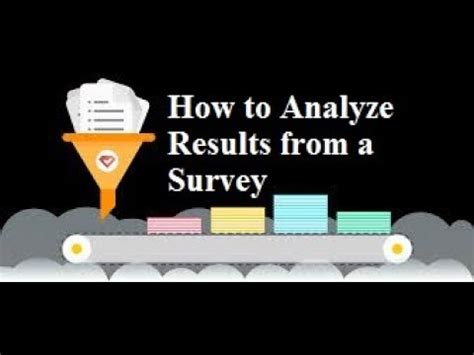 How To Analyze Results From A Survey Step By Step Guide Youtube