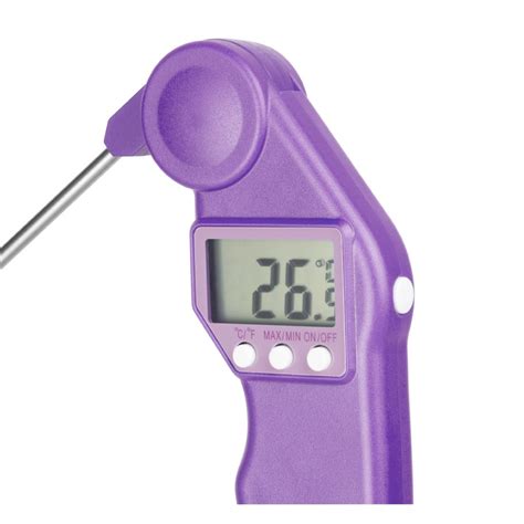 Hygiplas Easytemp Colour Coded Purple Probe Thermometer Ch739 Buy Online At Nisbets