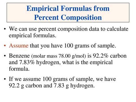 Percent Composition Review - ppt download