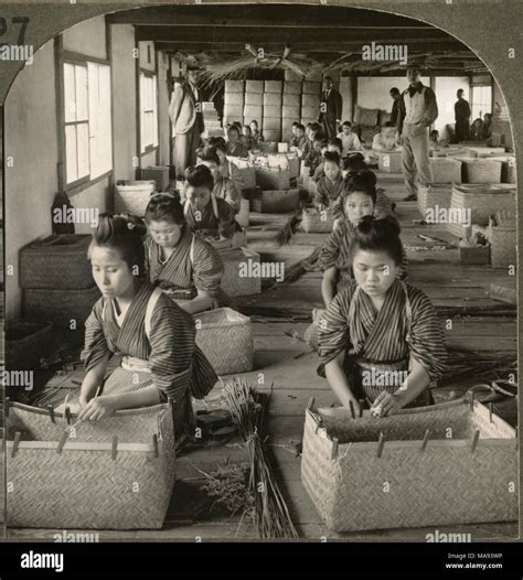 Japan, women, occupations, factory, historical Stock Photo - Alamy