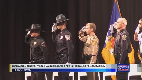 Inaugural Class Of Penn Highlands Police Academy Graduates Youtube