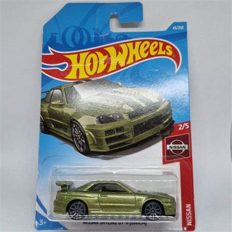 รถเหลก Hot wheels NISSAN SKYLINE GT R Lazada co th