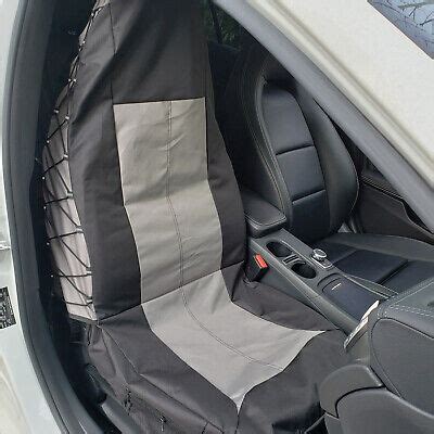 Front Waterproof Universal High Back Car Seat Covers w/t Pockets Organizer 1PC | eBay