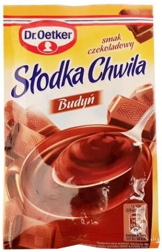 Dr Oetker S Odka Chwila Budy Smak Czekoladowy Stara Wersja