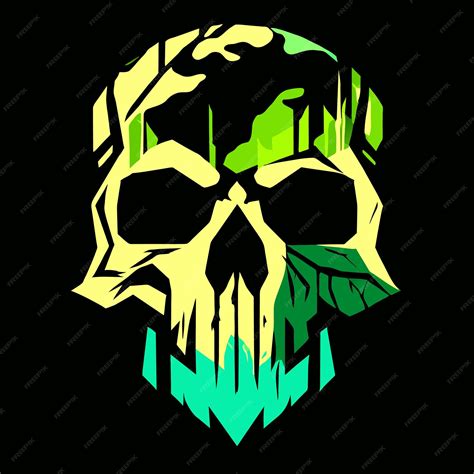 Premium Vector Designing With Attitude Epic Skull Graphic Element