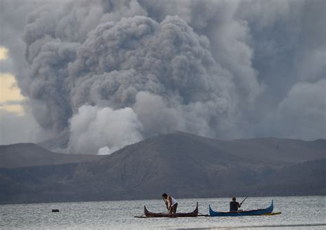 Taal Volcano Eruption