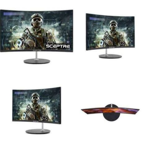 Sceptre 24 Curved 75hz Gaming Led Monitor Full Hd 1080p Hdmi Vga