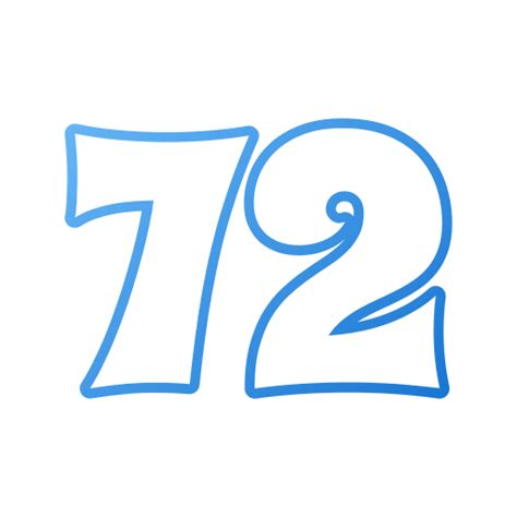 72 Generic gradient outline icon