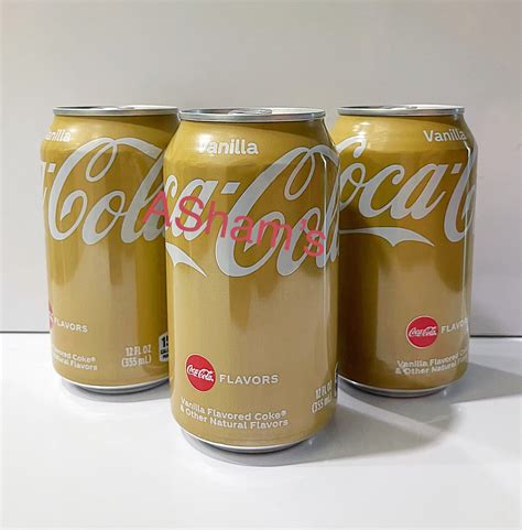 Coca Cola Coke Vanilla In Can 355ml Stocks Come With A Regular Can