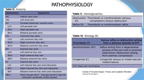 Uip The New Terminology Of Venous Pelvic Disorders Pptx