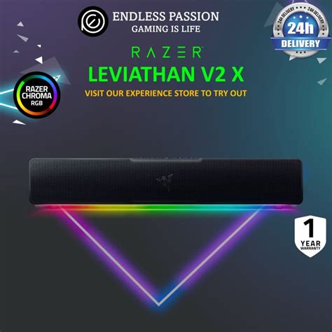 Razer Leviathan V X Pc Gaming Soundbar Lazada Singapore