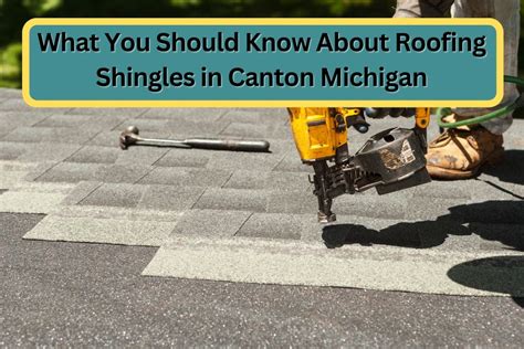 What You Should Know About Roofing Shingles In Downriver Michigan What