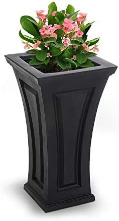 Mayne Inc Cambridge Tall Planter Black Pricepulse