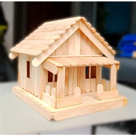 Jual Miniatur Rumah Adat Betawi Dari Stik Es Krim Shopee Indonesia