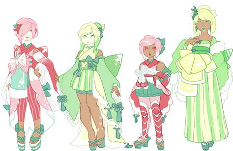 Gijinka Adopts Closed By Mxpastel On Deviantart