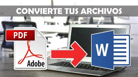 Cómo Convertir Archivos PDF a Word Sin Programas YouTube