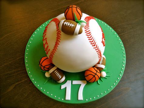 Sports Balls Cake The English Baker Sports Birthday Party Sports