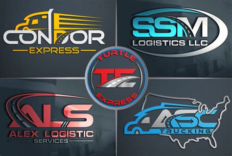 Do Transport Logistic And Trucking Logo Within Hours By Unikart