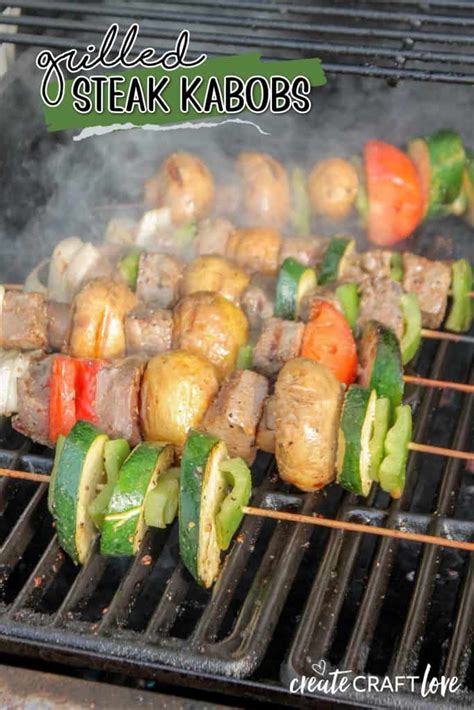 Grilled Steak Kabobs Best Grilling Recipe For Summer