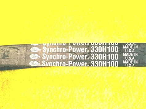 NEW GATES SYNCHRO POWER 300H100 TIMING BELT EBay