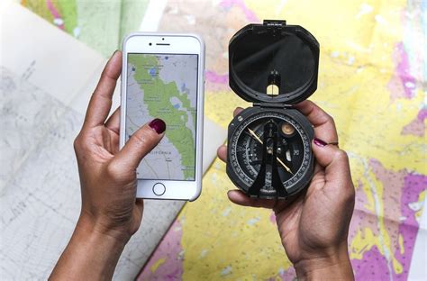 Navigating And Using A Compass And A Map Is A Skill You Need To Know To Survive Gps Map Car