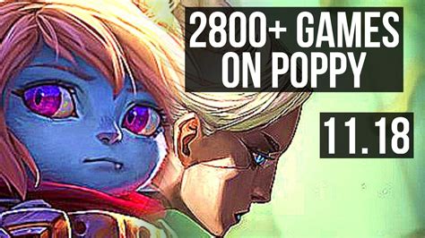 POPPY Vs CAMILLE TOP 4 6M Mastery 2800 Games 1 0 4 KR Diamond