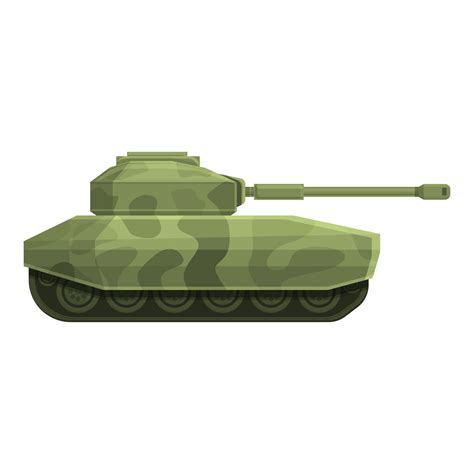 Armor Tank Icon Cartoon Vector Military War Vector Art At